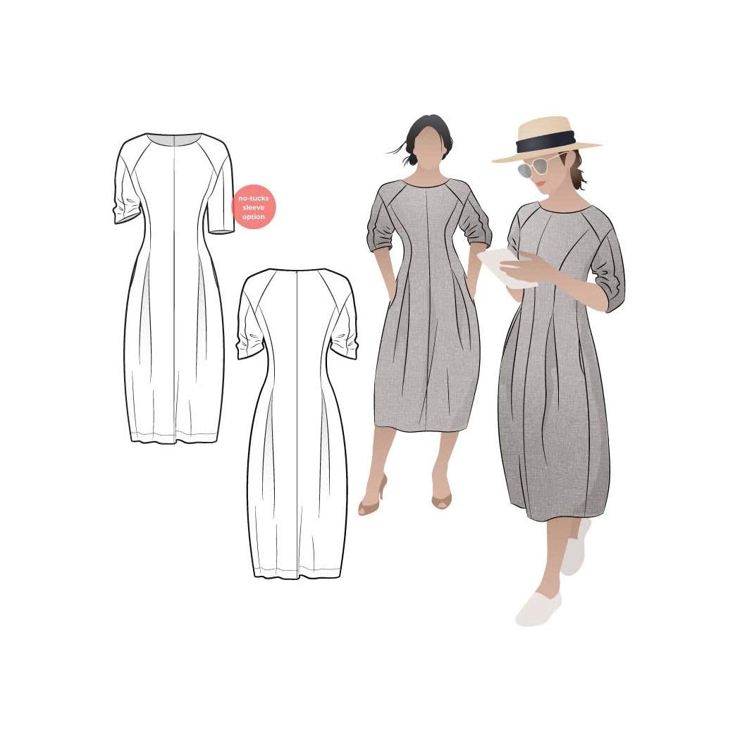 Style Arc Sewing Pattern - Gertrude Designer Dress (Sizes 04-16)