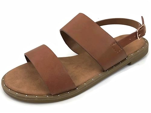 Two strap sandals womens Clearance