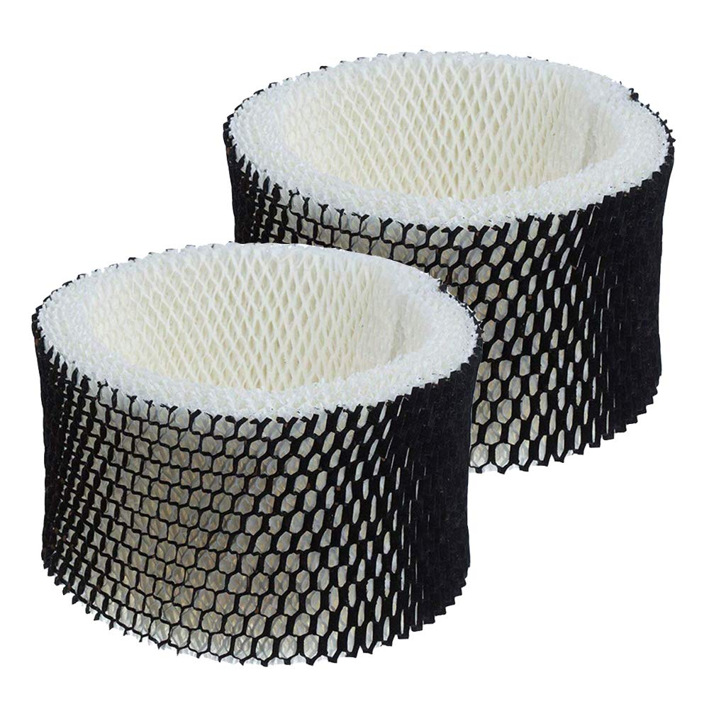 GHM Black Compatible Humidifier Filters for Holmes HWF62, Filter &ldquo; A&rdquo;，Replacement for Part # HWF62, HWF62D, HWF-62 & Hamilton Beach Part # 05910.（2 Pack）