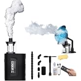 COLBOR CF3 V2 Fog Machine 30W Portable Fog Machine Mini Fogger (2026) | with 60&deg; Tilt-Protection for Outdoor Party Cosplay Halloween Rechargeable Smoke Machine Fog