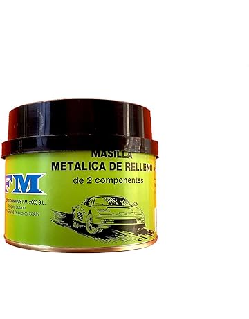 Rugoplast - Masilla de Carrocero Profesional Metálica de Relleno, Multicolor, 350 g