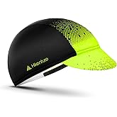 Hikenture Cycling Cap,Cooling Skull Cap Bike Hat with Sun Visor, Summer Breathable Helmet Liner Biking Cap for Men Women