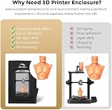 Creality Ender 3 Enclosure Fireproof Dustproof Protective Cover 480x600x720 view 3