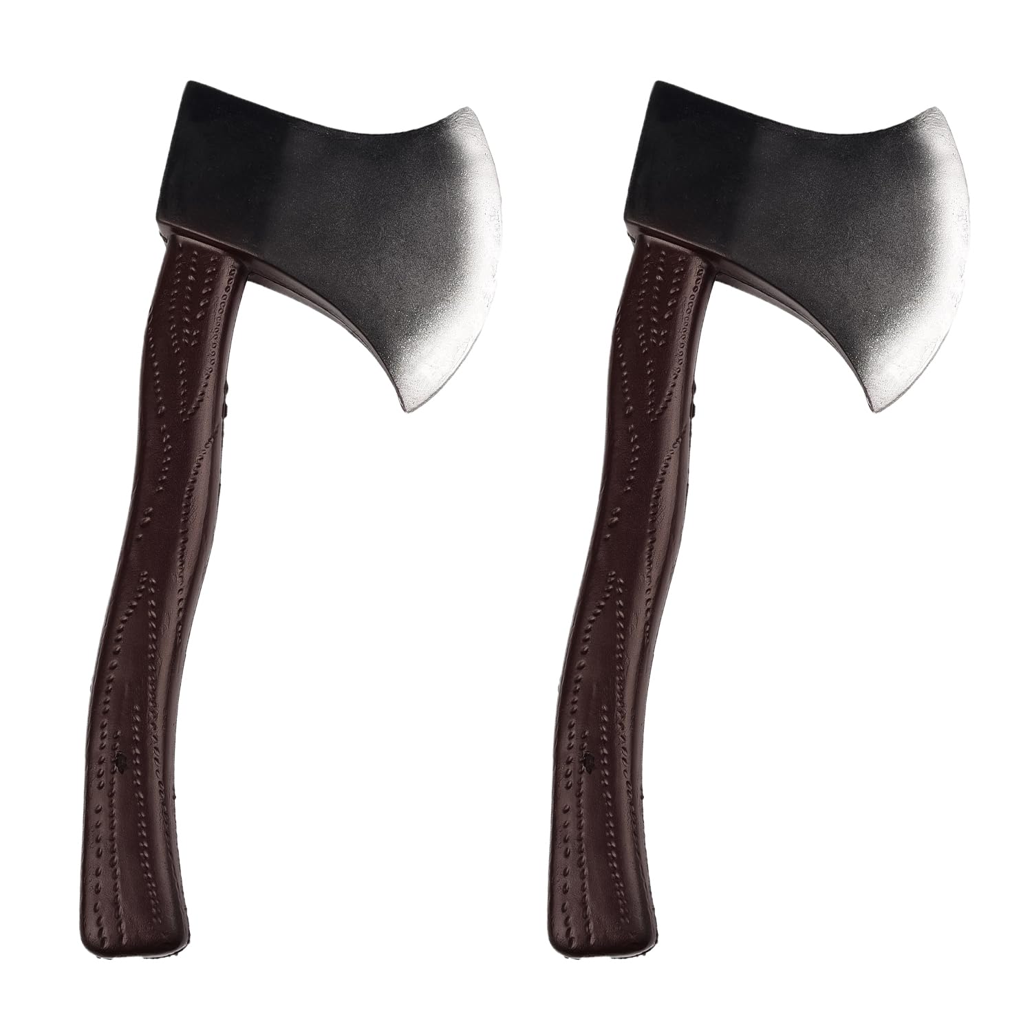 AOVNA 2 Pieces Fake Axe Realistic Axe Toy Fancy Dress Accessory Plastic Axe Cosplay Props for Halloween Haunted House
