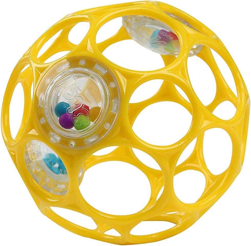 オーボール ラトル イエロー おもちゃ おもちゃ Amazon