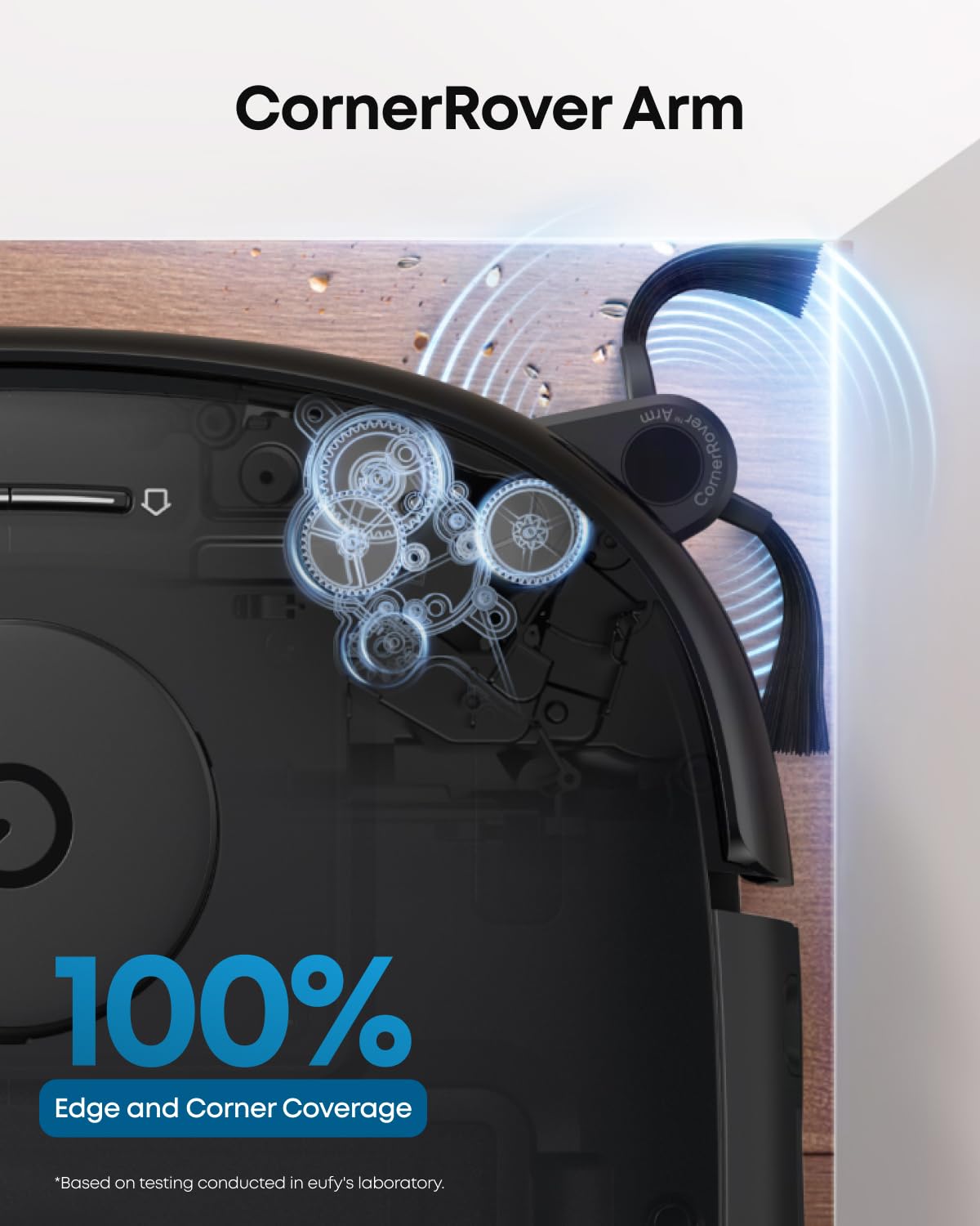 eufy E25 Omni Robot Vacuum Cleaner with Mop, HydroJet System, 20,000 Pa Turbo Powerful Suction, Zero Tangling, Corner-to-Edge Deep Cleaning and Mop Lifting, with Auto All-In-One Station