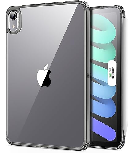iPad Mini 6 Case 2021 , PUXICU Slim Design Matte TPU Rubber Soft