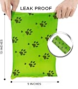 EcoNour Biodegradable Dog Poo Bags 540 Count with Odor Masking Scent view 6