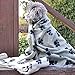 ReFaXi Amber(TM) Paw Print Pet Fleece Blanket Soft Bed Mat Car Seat Cover