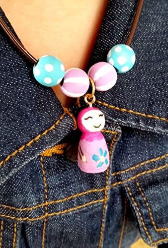 Islamic Necklace/Muslim Doll/Islamic Doll/Muslim Necklace/Hijab Girl Necklace/Multicultural Doll/Muslim Teen Jewelry/Islamic Jewelry