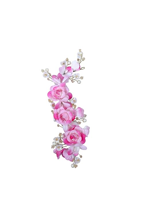 Buy Quill Enterprise Artificial Flower Hair Gajra For Bun