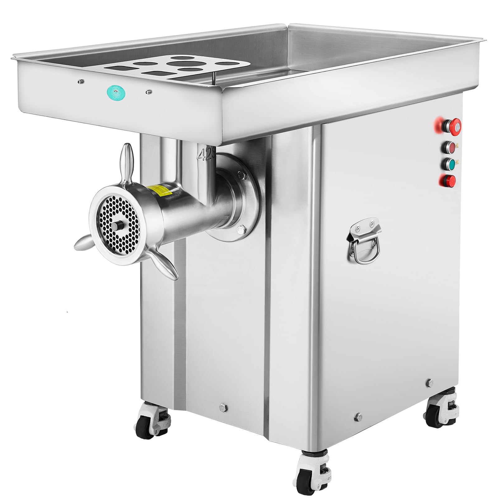 Photo 1 of ***FACTORY SEALED******TRUCK/TRAILER PICKUP ONLY***VEVOR Commercial Electric Meat Grinder, 36.7Lb/Min Cabinet Meat Grinder, 4000W Industrial Grinder with Blade, Grinding Plate, Stainless Steel Meat Mincer Machine for Kitchen, Restaurant
