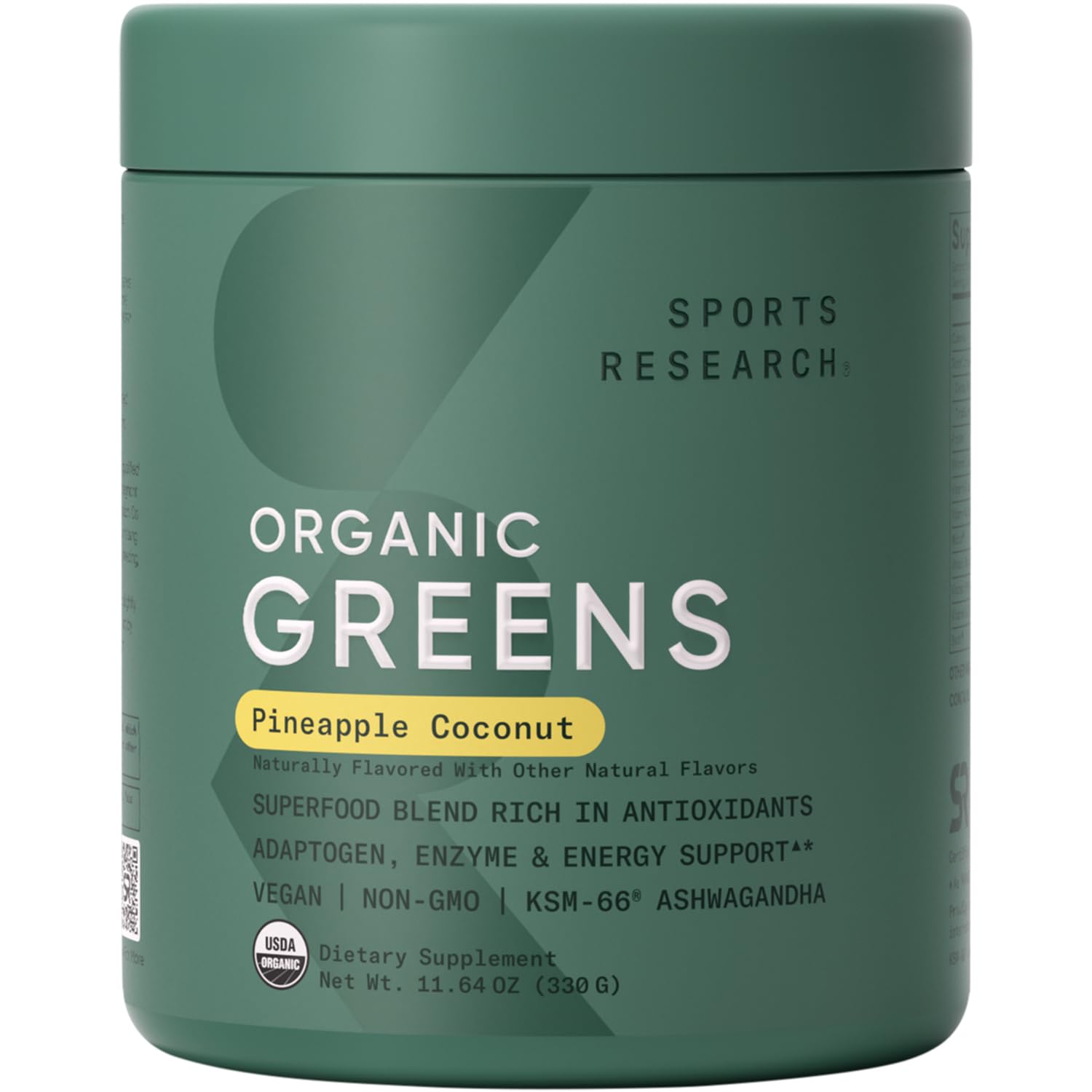 Organic Greens (Pineapple Coconut)