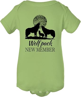 wolf onesie baby