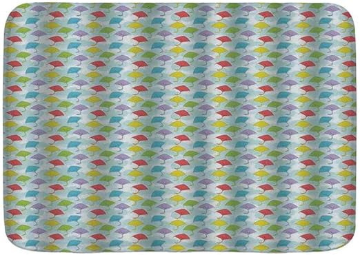 Alfombrilla de baño Alfombra, Cometas rful frescas que vuelan en cielo