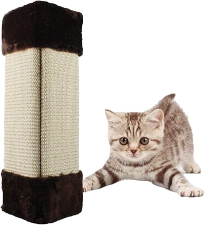 corner wall scratching post