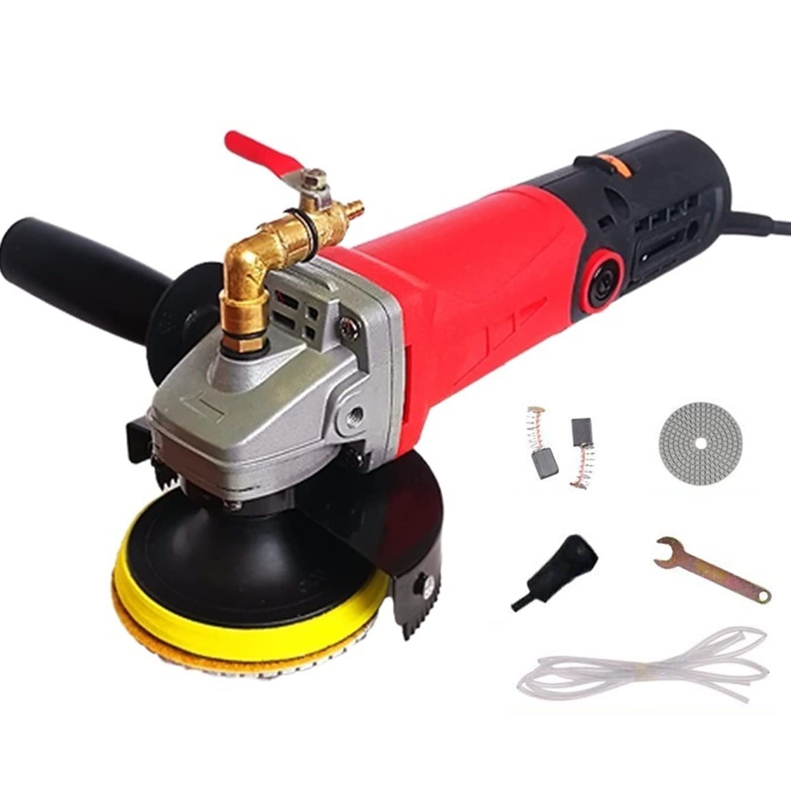 Photo 1 of Ganggend Wet Polisher with 4'' Diamond Polishing Pad Tools Kit, Variable Speeds, 860W/110V Wet Buffer, Low-noise Buffing Machine for Concrete / Stone Countertop, Floor Surface, Marble, Ceramic Tile