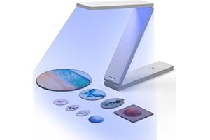 Winartton UV Light for Resin Curing, 54W UV Resin Light Lamp, Wireless & Foldable, 3-in-1 Uses for Molds, DIY Craft Deco (White)