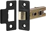Decoranddecor 2.5 Inch Tubular Mortice Latch Fire Rated 44mm Back Set Matt Black view 2
