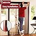 astronia Magnetic Screen Door,With Auto Close Magnets, Pet & Toddler Friendly, Hands Free Walk Through, Keeps Bugs Out and Lets Cool Breeze In - Fit 32