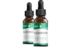 Nature’s NutriWave GlucoFreedom Supplement Drops – Plant-Based Liquid Blend with Astragalus & Grape Seed – Non-GMO, GMP-Certified, Made in USA – 2oz, 60ml, 2 Month Supply