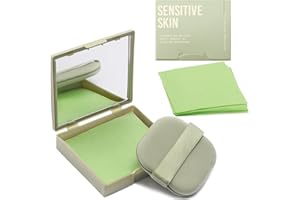 Jutqut Natural Oil Blotting Sheets for Face With Travel Makeup Mirror- 2 Pack(200 sheets), Oil Absorbing Sheets for Face, Makeup Friendly High-performance Blotting Papers for Oily Skin