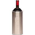 Vinglacé Wine Bottle Insulator | Stainless Steel | Double Walled | Vacuum Insulated | Tritan Plastic Adjustable Top | Keeps W