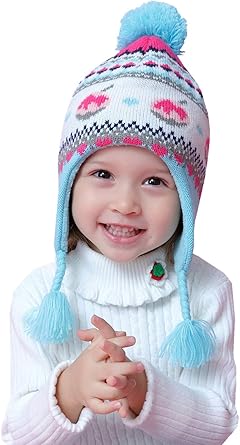 baby kids earflap hat