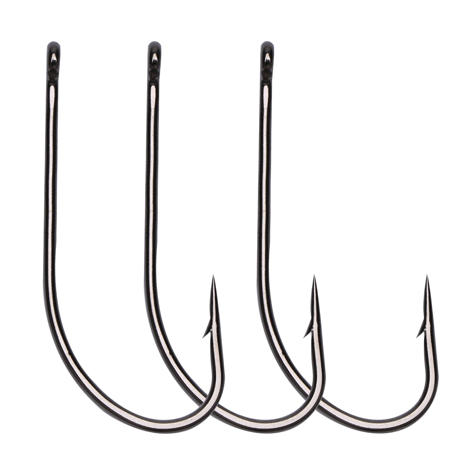 Goture Extra Strong Stainless Steel Fishing Hook Saltwater Octopus Jigging Boat (#6-25pcs)