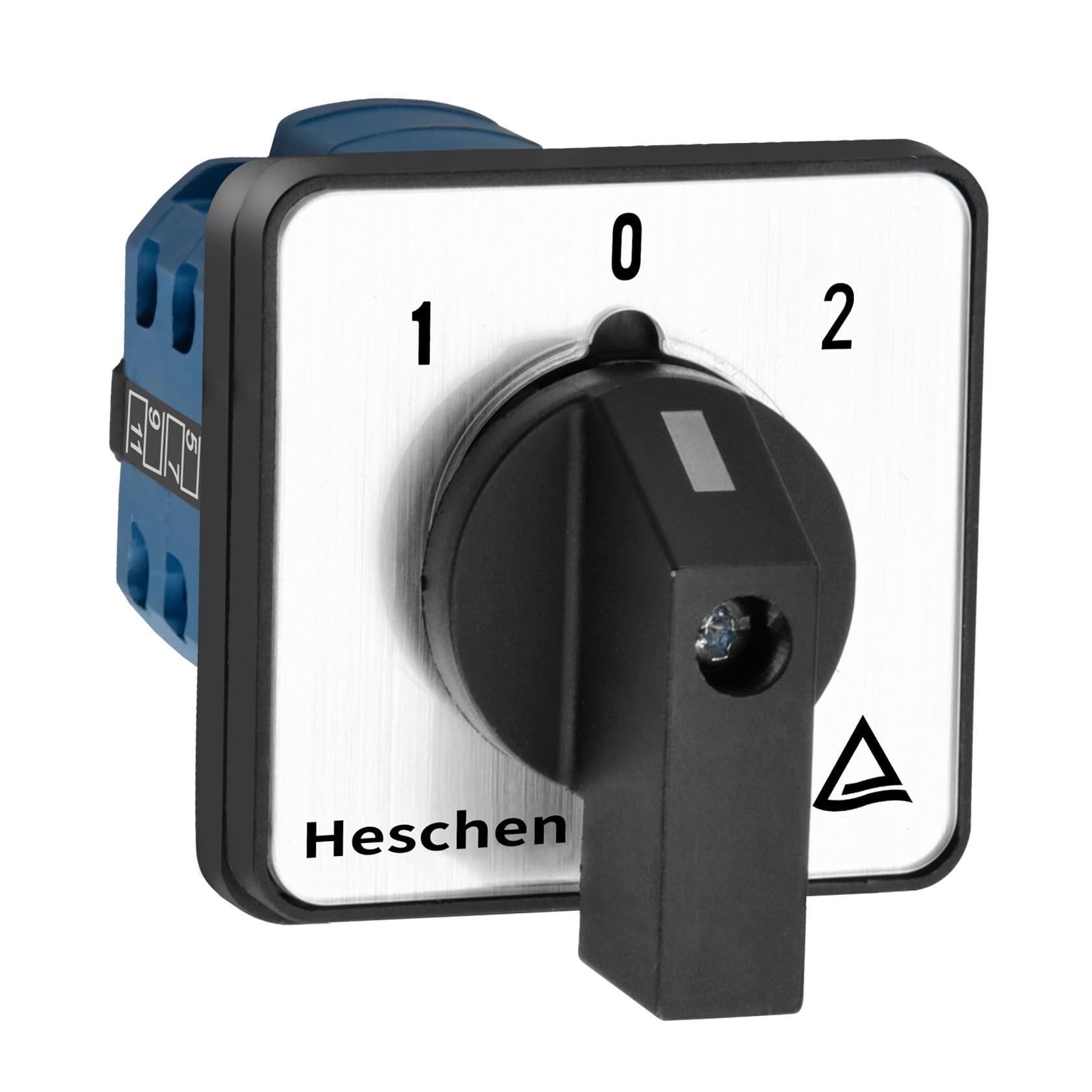 Heschen Universal Rotary Cam Selector Changeover Switch SZW26-20/D303.3 660V 20A 3 Position 3 Phase 12 Terminals