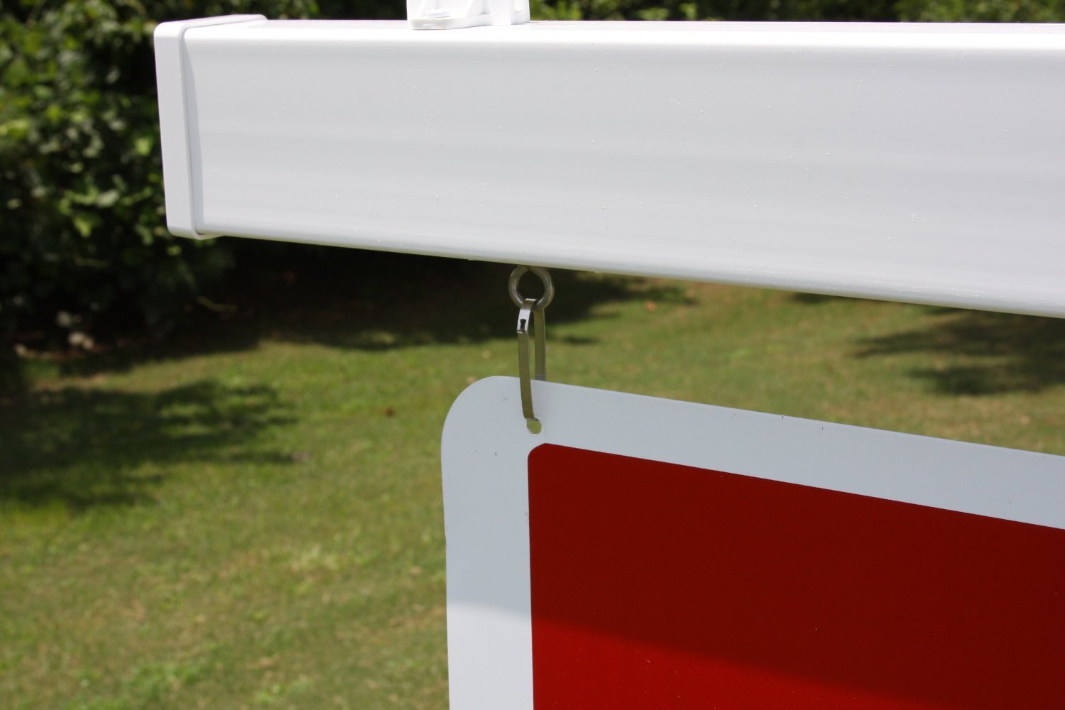Vinyl PVC Real Estate Sign Post White 6' Tall Post 616245407957 eBay