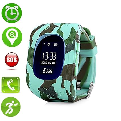 Jsbaby Kids Smart Watch for Children Girls Boys Digital Watch with Anti-Lost SOS Button GPS Tracker Smartwatch Great Gift for Children Pedometer Smart ...