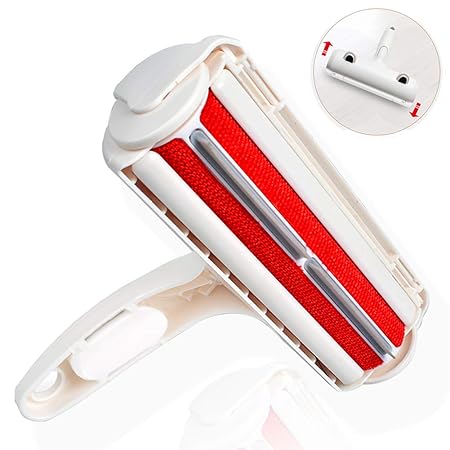 GXL Haustierhaarentferner, wiederverwendbar, für Möbel, Fusselentferner und Tierhaar-Roller in Einem. Entfernt Hunde und Katz