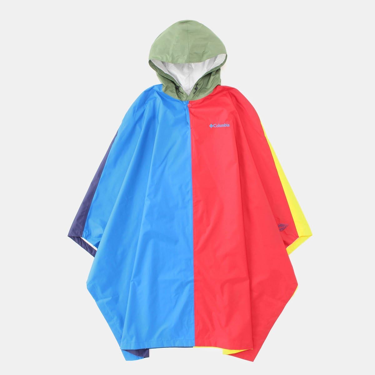 Amazon Co Jp コロンビア Columbia スペイパインズポンチョ S Intense Red Multi 服 ファッション小物