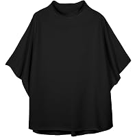 MOQUEEN Women's Short Sleeve Loose Fit T-Shirt - 95% Cotton 5% Spandex Casual Top, Blouse, Comfortable Everyday Wear - View #5