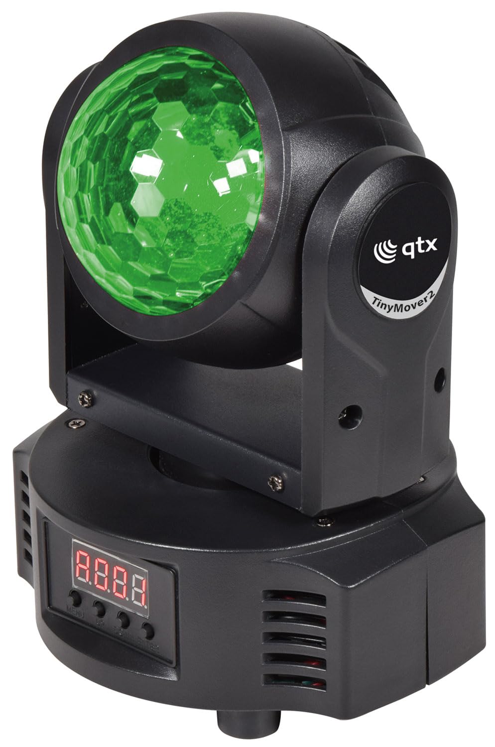 QTX | TinyMover: 2-in-1 LED Mini Moving Head Featuring RGBW PAR Lights & Ball Effect