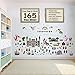 Dragon Reusable Kids Decorative Peel & Stick Wall Decals - Art Decore (165 Decals!)