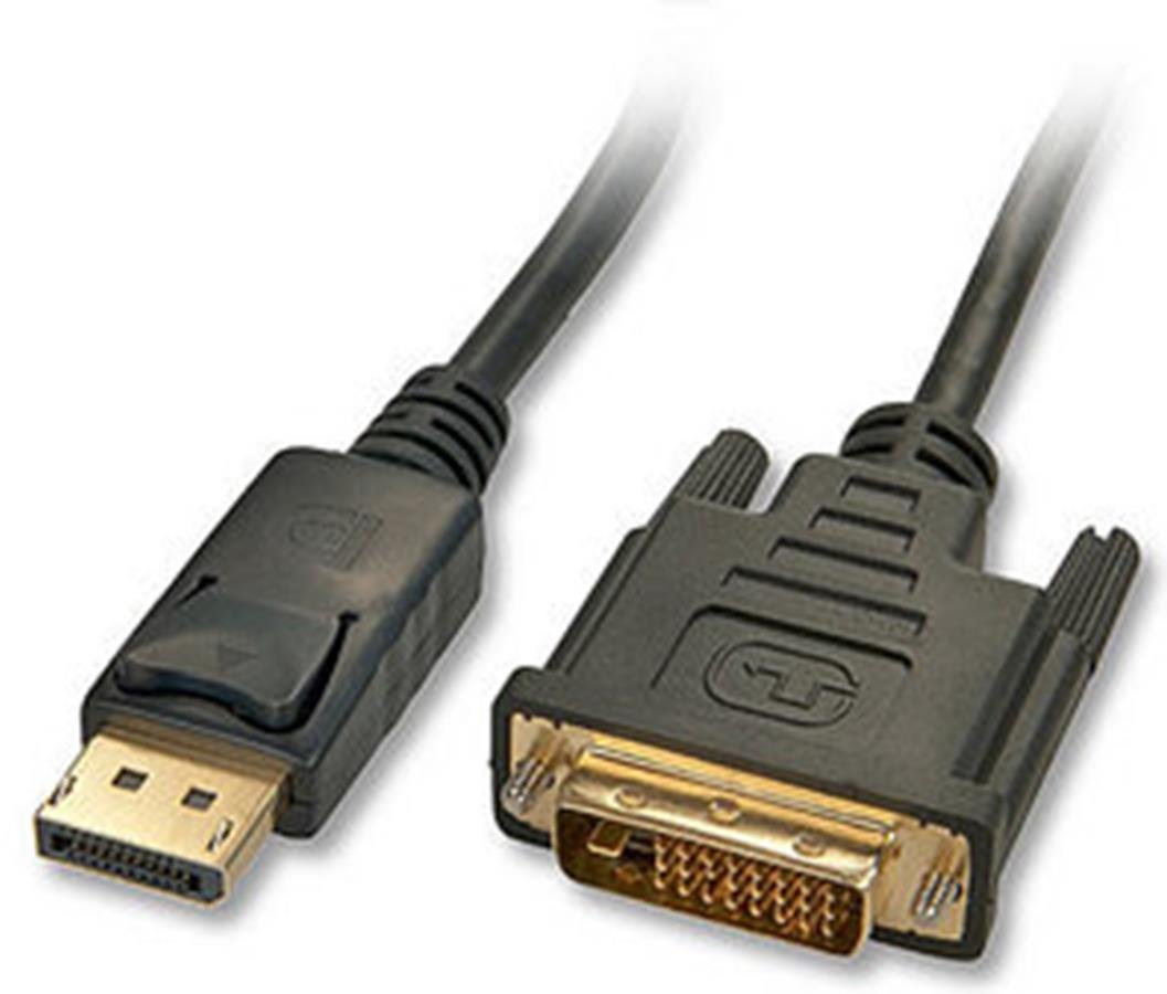 LINDY 1m DisplayPort to DVI-D Cable