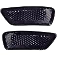 CULMKARI Black Rear Bumper Trim Reflector Lights Fits for 2012-2018 Jeep Grand Cherokee 2012-2020 Dodge Journey 2013-2017 Jeep LX-035-2 0