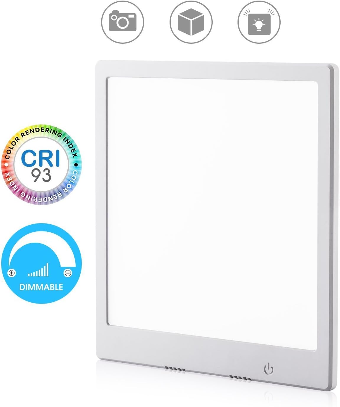 Non Reflective and Reflective LED White Acrylic Display Boards for Tabletop Product Photography Background
