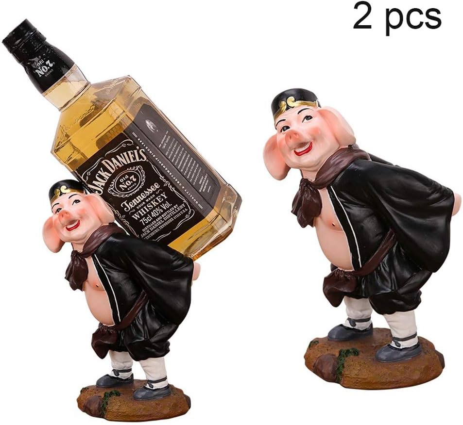 Amazon Com Wine Bottle Holder Single Bottle Countertop Wine Rack