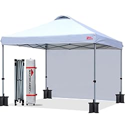 MASTERCANOPY Durable Pop-up Canopy Tent with 1