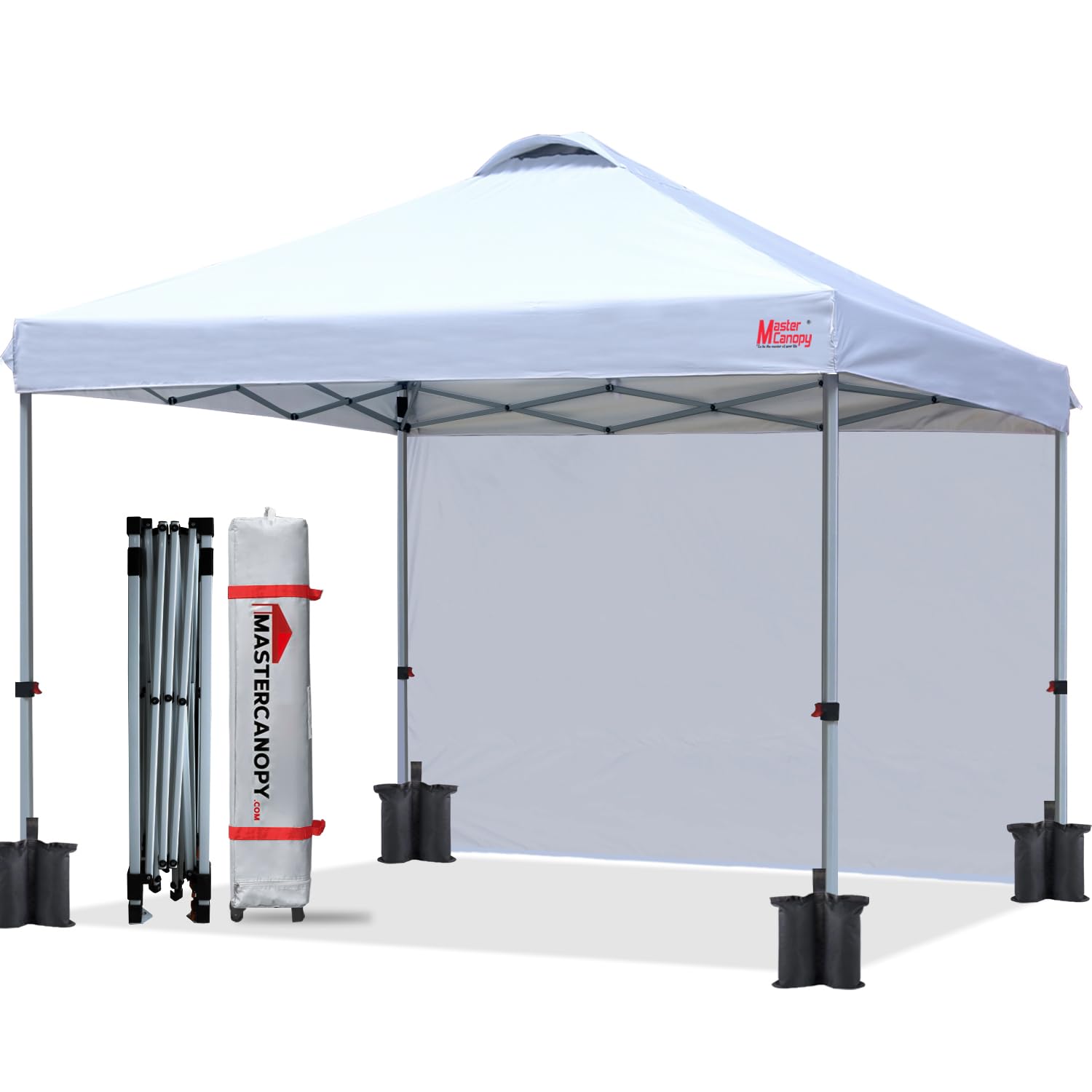 MASTERCANOPY Durable Pop-up Canopy Tent with 1
