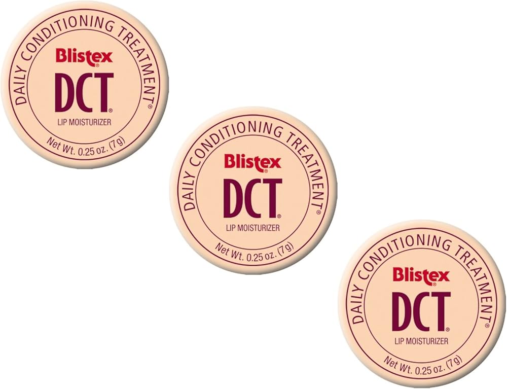 Blistex DCT Lip Balm SPF 20 Jars - Moisturizing Protection (3 Pack)