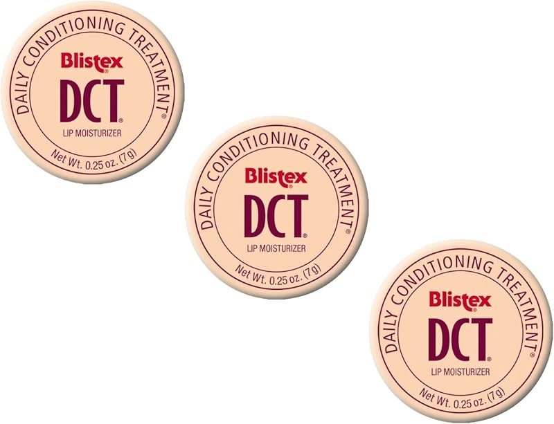 Blistex DCT Lip Balm SPF 20 Jars - Moisturizing Protection (3 Pack)