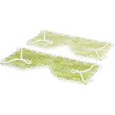 LazyGa Jade Eye Mask, Facial Cooling Mask with 100% Real Jade for Hot &amp; Cold Therapy to Reduce Wrinkles, Puffiness, Migraines, and Anti-Aging