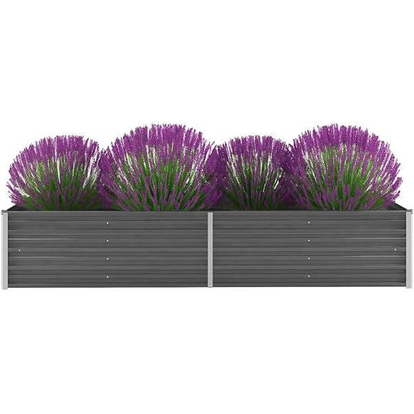 vidaXL Jardinera Exterior Grande Macetero Huerto Urbano Maceta XXL ...