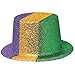 Mardi Gras Plastic Top Hat 9