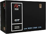 CiT FX Pro 700W PSU Non-Modular Gaming Power Supply 80 Plus Bronze view 7