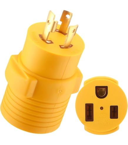 Parkworld Welding Adapter Cord - 5-15P Male To 6-50R Female 1.5FT For 15A To 50A Welder Power